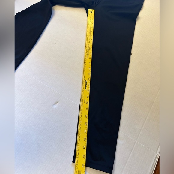 ZYIA Active wear Black Brilliant 7/8 Legging in high rise Sz-14/16. M8 - Picture 12 of 12